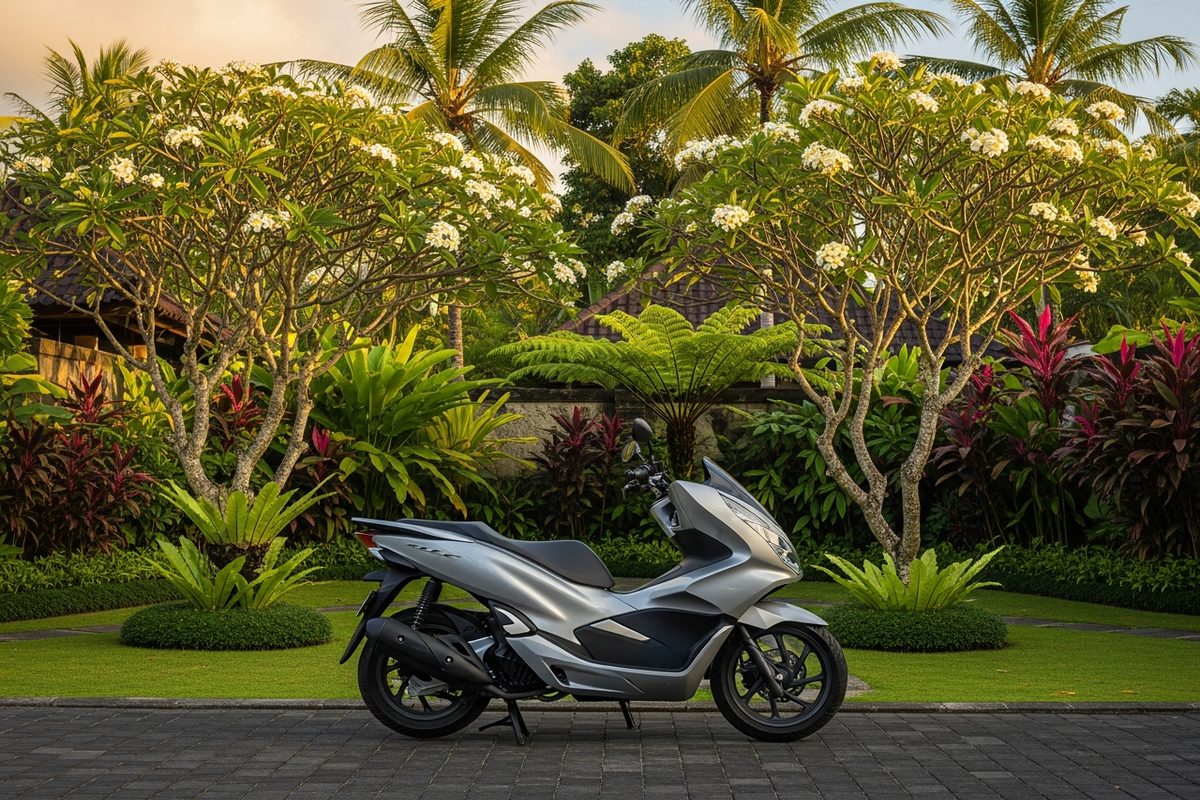 Honda PCX 160 rental in Bali - premium top-tier scooter